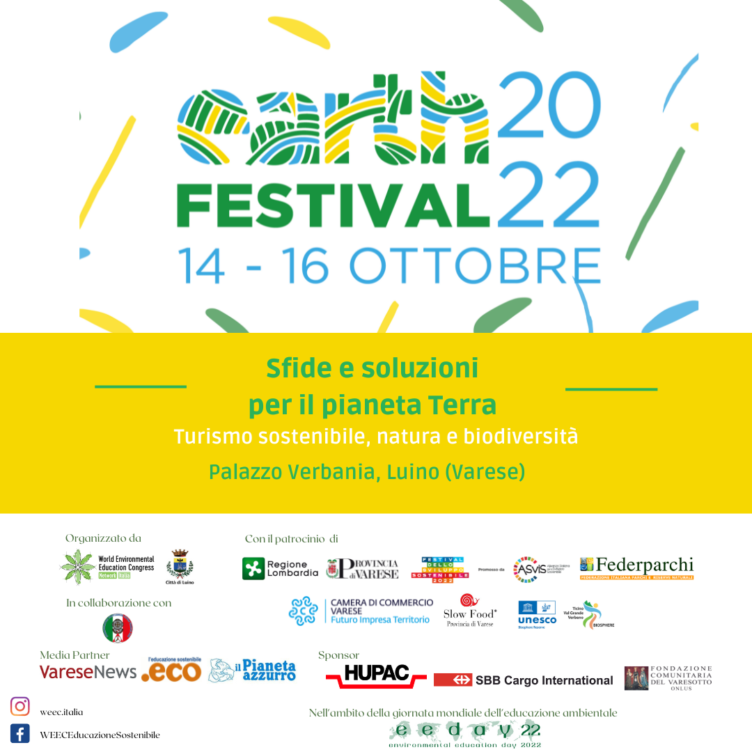 Turismo sostenibile e natura, se ne parla a Luino. Earth festival 2022